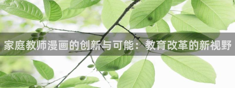 .羞羞漫画在线观看：家庭教师漫画的创新与可能：教育改革的新视野